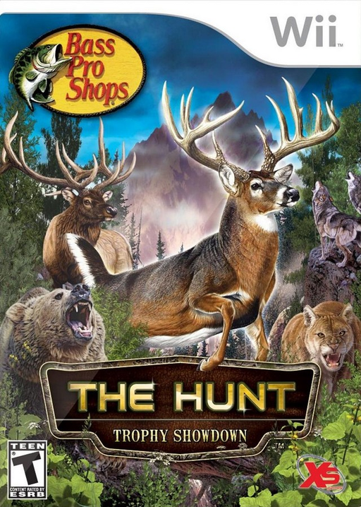 Bass Pro Shops The Hunt Trophy Showdown box art for Wii